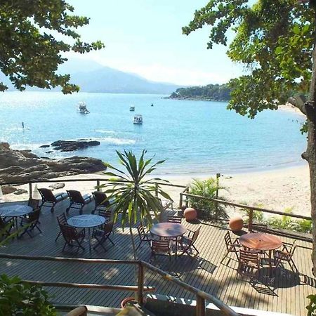 Bangalo Com Vista Para O Mar No Condominio Yacamim Ilhabela Praia Do Curral ภายนอก รูปภาพ