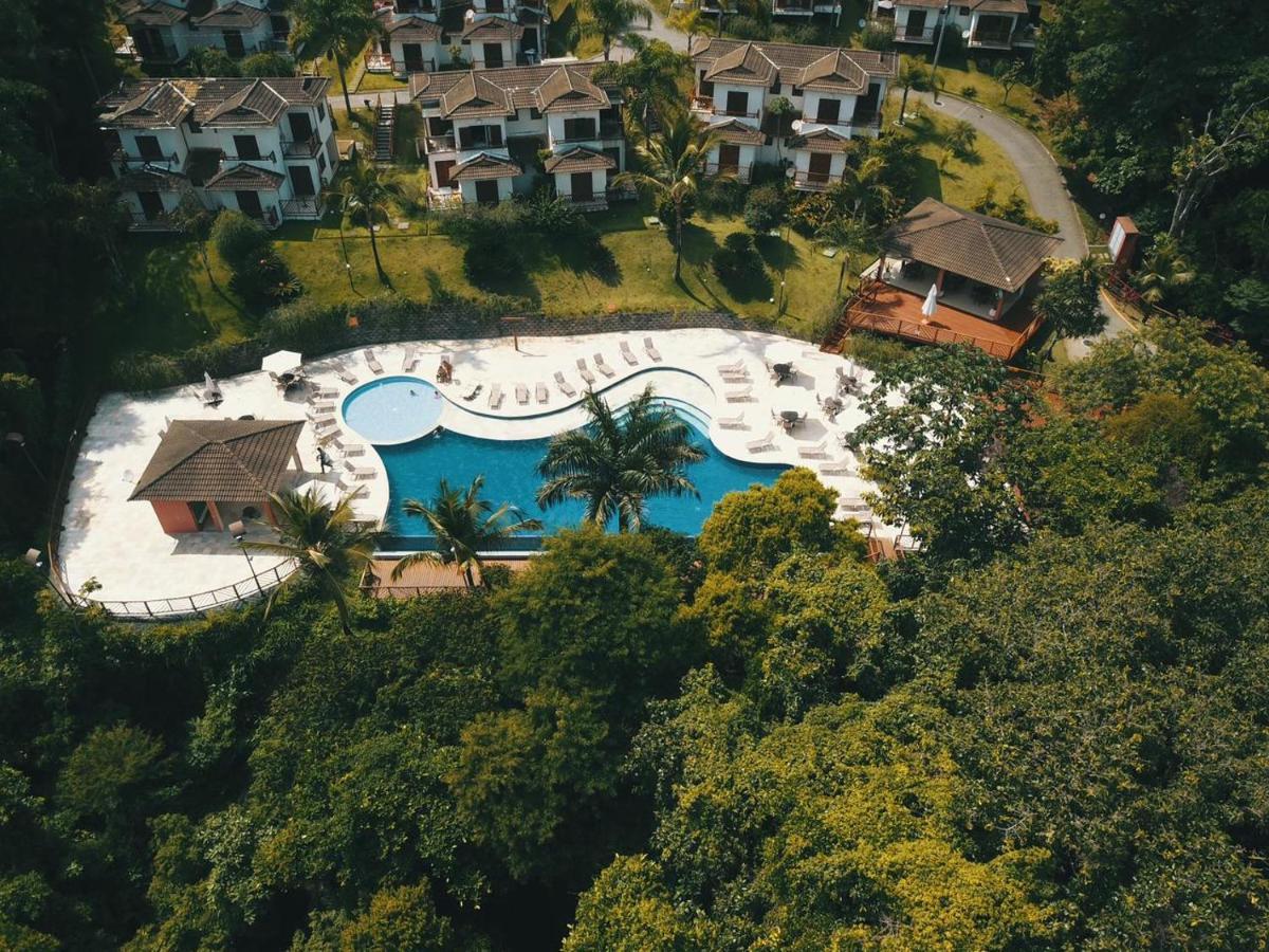Bangalo Com Vista Para O Mar No Condominio Yacamim Ilhabela Praia Do Curral ภายนอก รูปภาพ