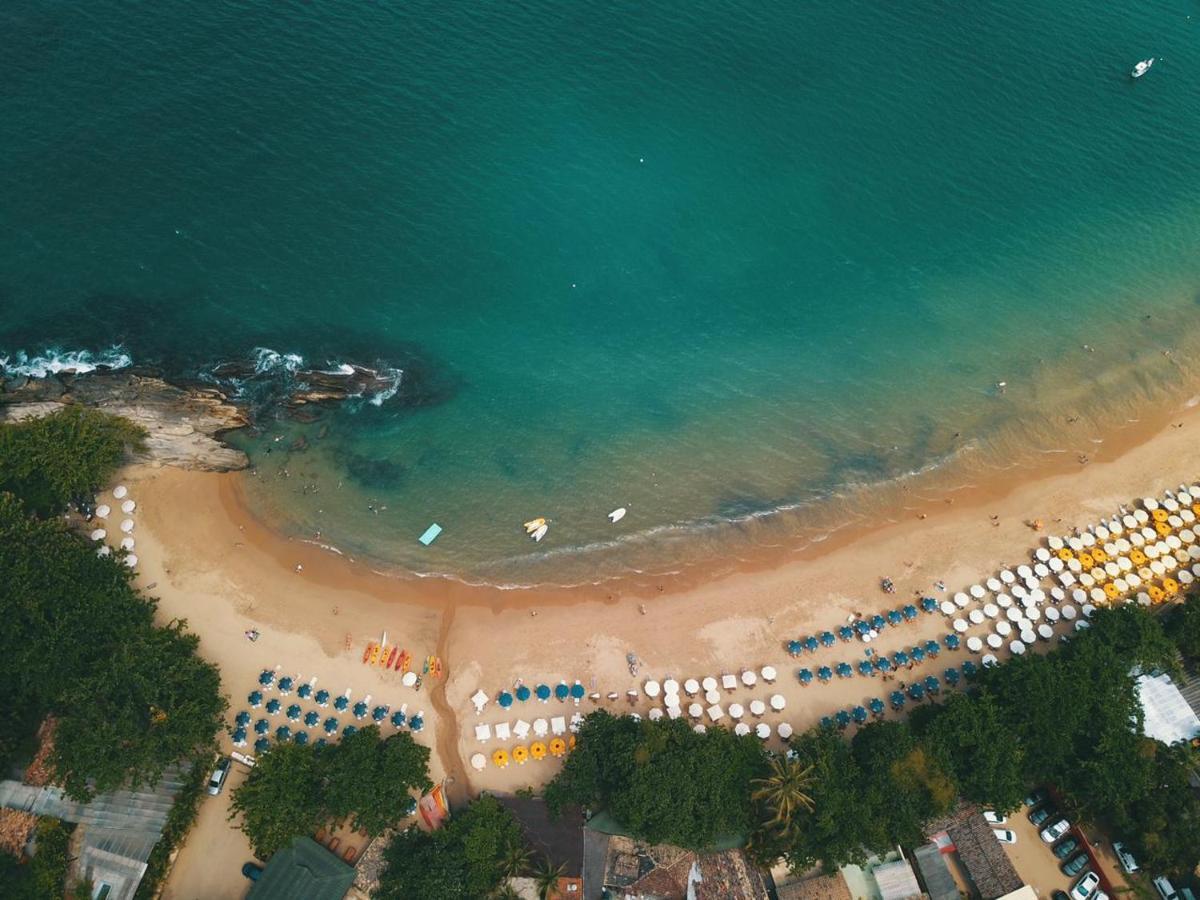 Bangalo Com Vista Para O Mar No Condominio Yacamim Ilhabela Praia Do Curral ภายนอก รูปภาพ