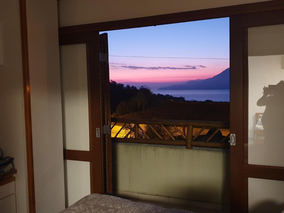 Bangalo Com Vista Para O Mar No Condominio Yacamim Ilhabela Praia Do Curral ภายนอก รูปภาพ