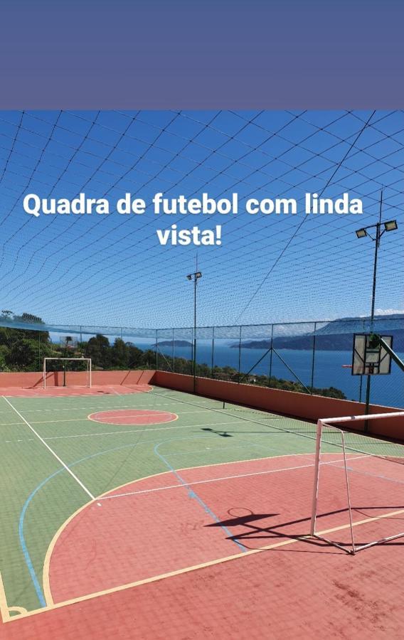 Bangalo Com Vista Para O Mar No Condominio Yacamim Ilhabela Praia Do Curral ภายนอก รูปภาพ