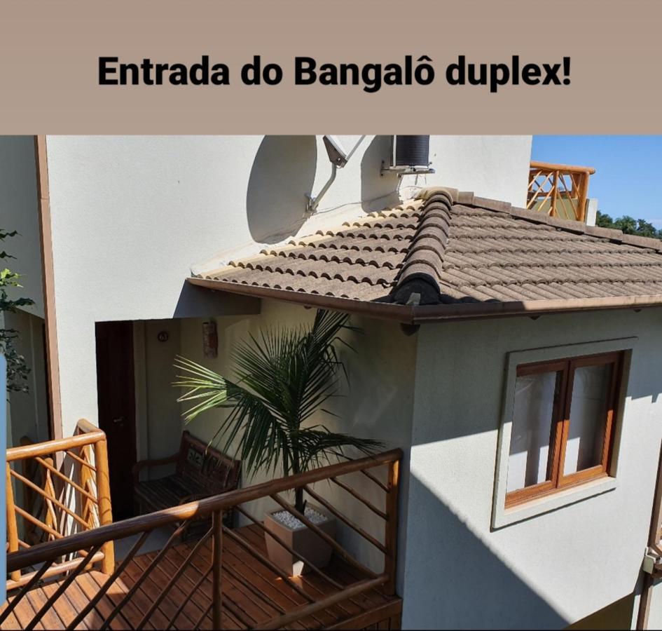 Bangalo Com Vista Para O Mar No Condominio Yacamim Ilhabela Praia Do Curral ภายนอก รูปภาพ