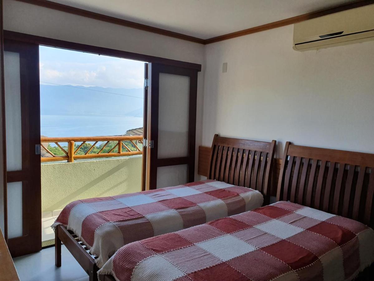 Bangalo Com Vista Para O Mar No Condominio Yacamim Ilhabela Praia Do Curral ภายนอก รูปภาพ