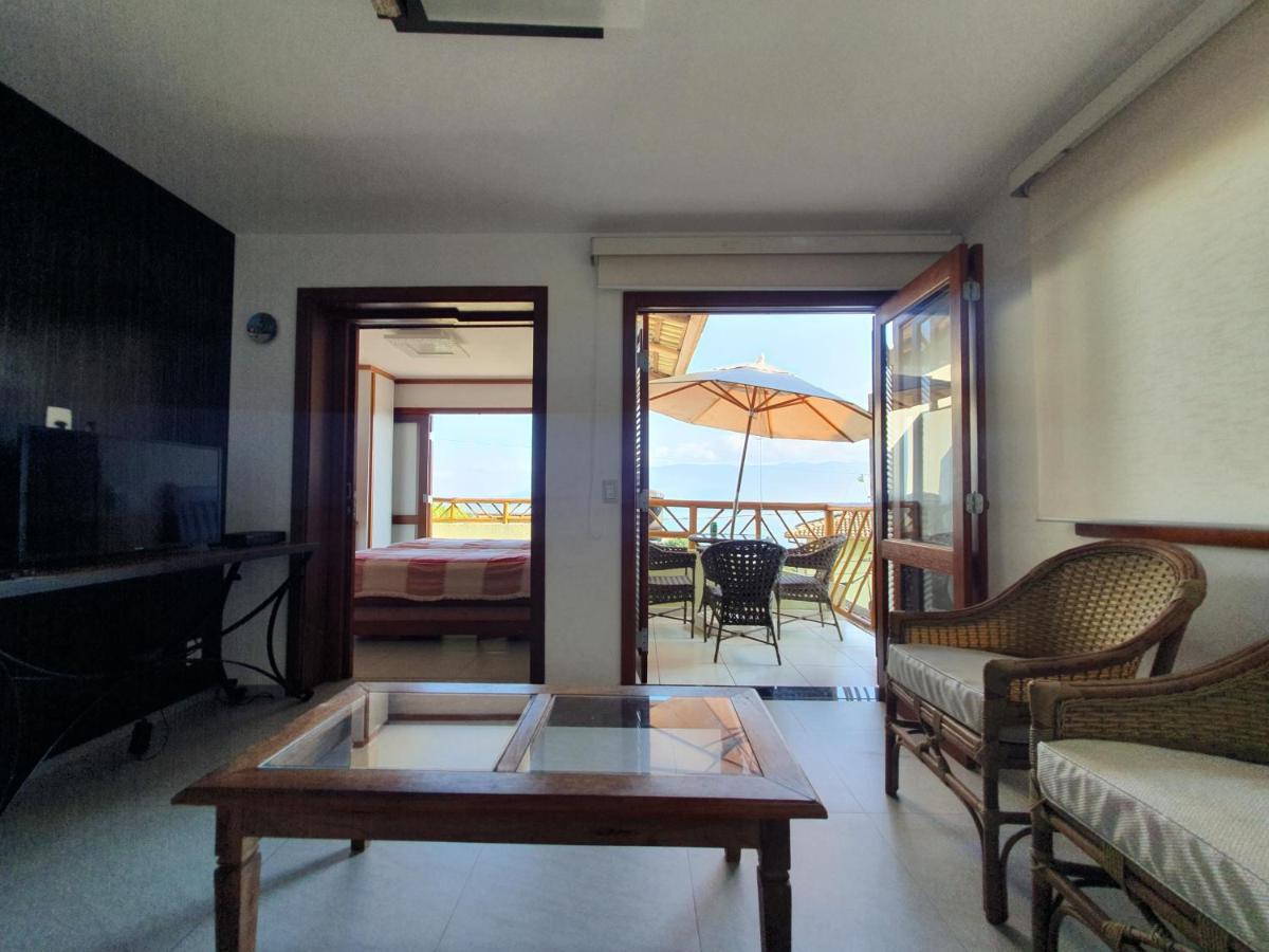 Bangalo Com Vista Para O Mar No Condominio Yacamim Ilhabela Praia Do Curral ภายนอก รูปภาพ