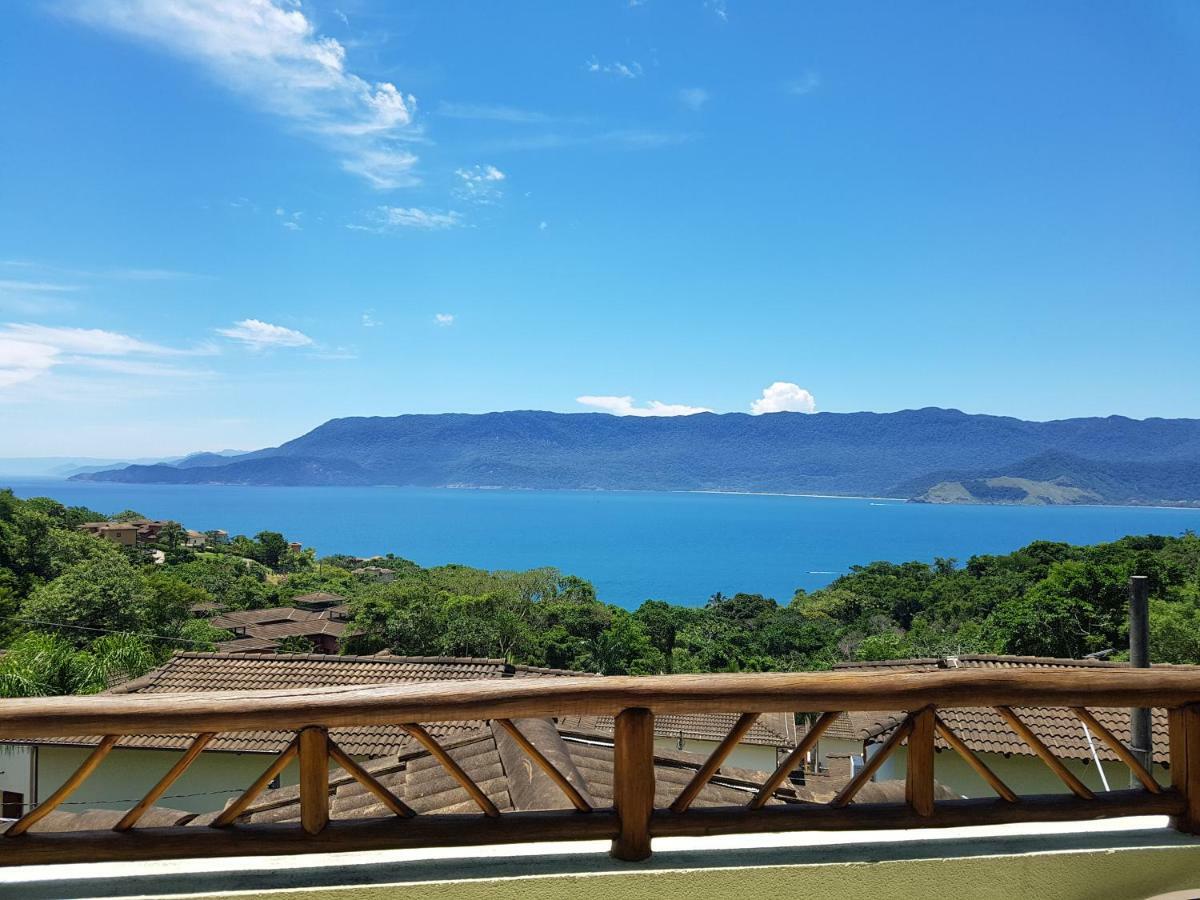 Bangalo Com Vista Para O Mar No Condominio Yacamim Ilhabela Praia Do Curral ภายนอก รูปภาพ