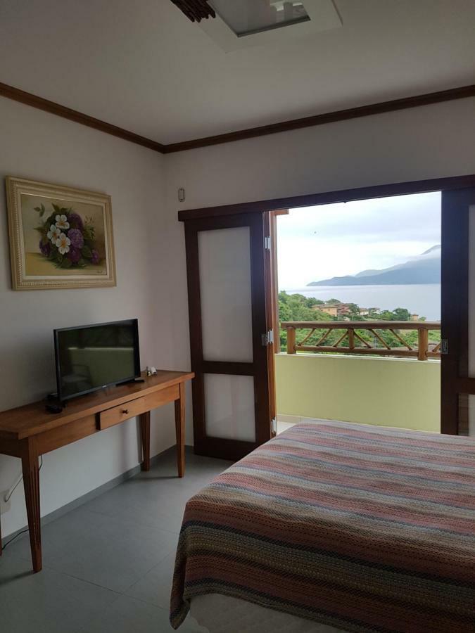 Bangalo Com Vista Para O Mar No Condominio Yacamim Ilhabela Praia Do Curral ภายนอก รูปภาพ