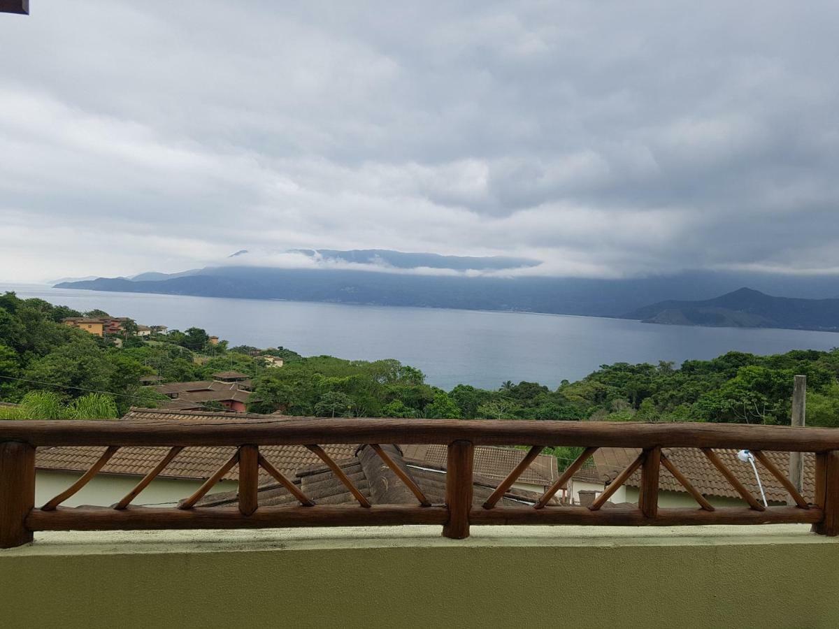 Bangalo Com Vista Para O Mar No Condominio Yacamim Ilhabela Praia Do Curral ภายนอก รูปภาพ